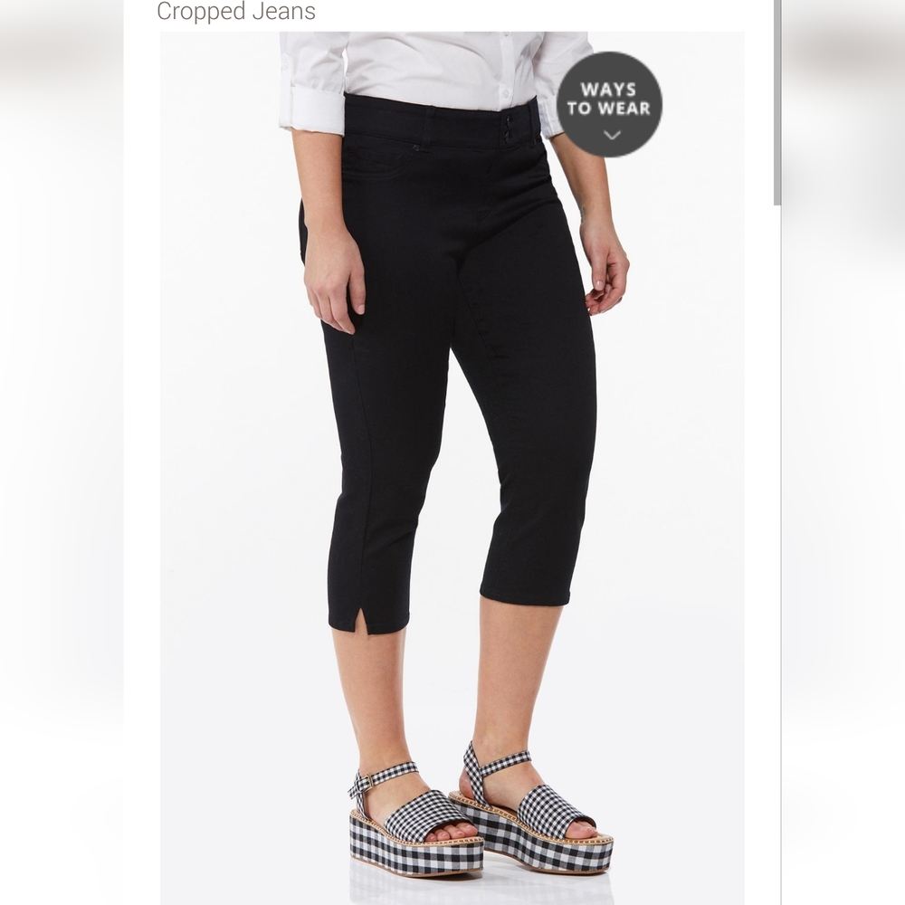 Cato size 14 Cropped Capri Jeans